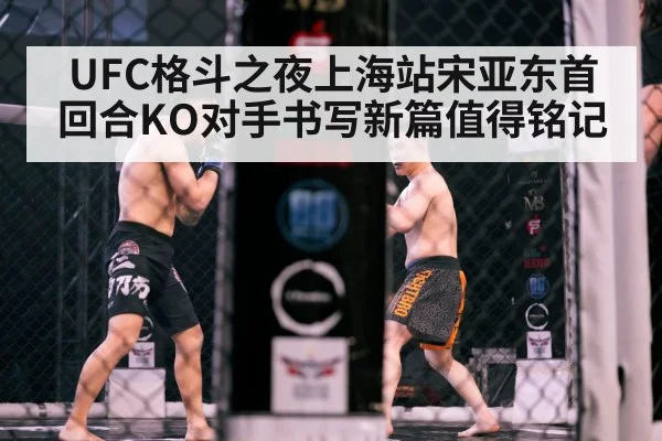 UFC格斗之夜上海站宋亚东首回合KO对手书写新篇值得铭记